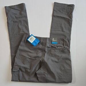 NWT Columbia Women’s Silver Ridge Utility Convertible Pants - Size 4 Regular
